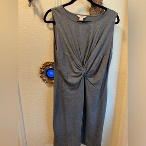 Brooks Brothers Red Fleece Heather Gray Crewneck Top